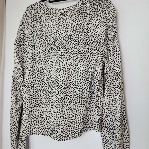 Billabong top crossover long sleeve blouse size 14 NWT - Picture 4 of 12
